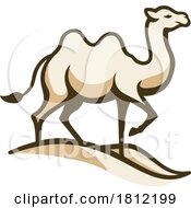 Poster, Art Print Of Camel Animal Design Illustration Mascot Icon