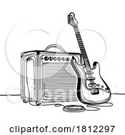 Kytara a Kombo Electric Guitar by dero #COLLC1812297-0053