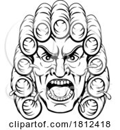 06/04/2024 - Angry Judge Cartoon Character