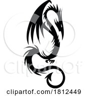 06/04/2024 - Black And White Dragon