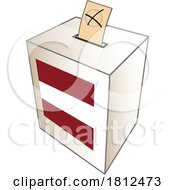 Poster, Art Print Of Latvia Ballot Box