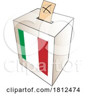 Poster, Art Print Of Italian Ballot Box