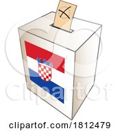 Poster, Art Print Of Croatia Ballot Box