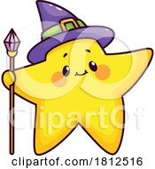Wizard Star Mascot Character
