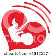 Poster, Art Print Of Baby Ultrasound Medical Logo