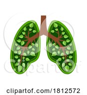 Poster, Art Print Of Lungs With Branches