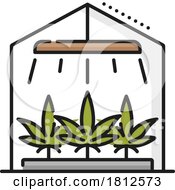Poster, Art Print Of Cannabis Growth