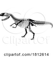 Poster, Art Print Of Tyrannosaurus Rex Dinosaur Skeleton