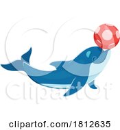 Dolphin Playing With A Ball