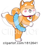 Shiba Inu Dog Ballerina