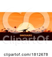 Dinosaur Sunset
