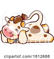 Poster, Art Print Of Cute Dairy Cow