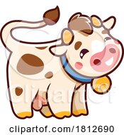 Poster, Art Print Of Cute Dairy Cow