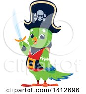 Poster, Art Print Of Pirate Parrot