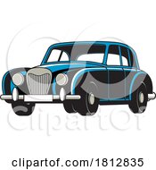 Blue Classic Car by Lal Perera #COLLC1812835-0106