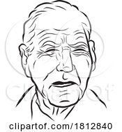 06/09/2024 - Caricature Portrait Of Joe Biden