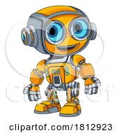 Robot Mascot Cartoon Cute Fun Alien Character Man