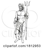 Poster, Art Print Of Statue Of Neptune