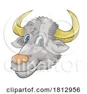 Buffalo Mascot by Domenico Condello #COLLC1812956-0191