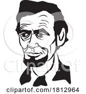 06/15/2024 - Caricature Portrait Of Abraham Lincoln