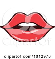 Poster, Art Print Of Red Lips Icon