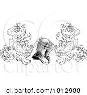 Coat Of Arms Crest Knight Helmet Heraldry Design