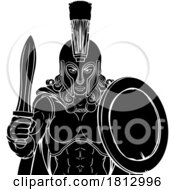 Poster, Art Print Of Spartan Trojan Female Warrior Gladiator Woman