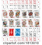 Playing Cards Deck Full Yellow Red Blue Black