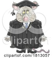 Rat Judge Licensed Clipart Cartoon