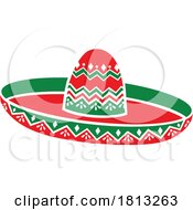 Mexican Sombrero Hat Licensed Clipart by Vector Tradition SM