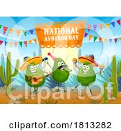 06/28/2024 - National Avocado Day Licensed Clipart