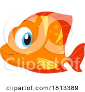Cute Fish Licensed Cartoon Clipart by Hit Toon