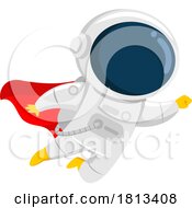 Poster, Art Print Of Super Astronaut Licensed Cartoon Clipart