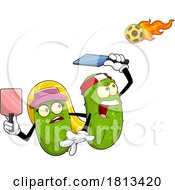 07/02/2024 - Pickleball Pickle Couple Licensed Cartoon Clipart