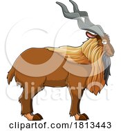 Markhor Licensed Cartoon Clipart