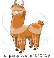 Llama Licensed Cartoon Clipart