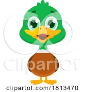 Mallard Duck Barnyard Animal Licensed Cartoon Clipart