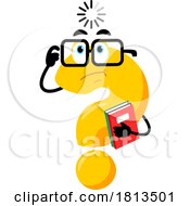 Poster, Art Print Of Question Mark Mascot Student Thinking Licensed Cartoon Clipart