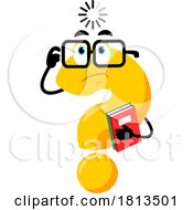 Question Mark Mascot Student Thinking Licensed Cartoon Clipart