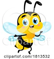 Bee Mascot Licensed Cartoon Clipart