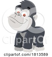 Baby Gorilla Licensed Cartoon Clipart