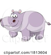 Hippo Licensed Cartoon Clipart