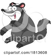 Badger Licensed Cartoon Clipart