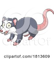 Opossum Licensed Cartoon Clipart