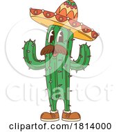 07/15/2024 - Mexican Cactus Mascot Licensed Stock Image