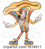 07/15/2024 - Cartoon Mushroom Mascot Licensed Stock Image