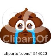 Poster, Art Print Of Crying Pile Of Poo Licensed Cartoon Clipart