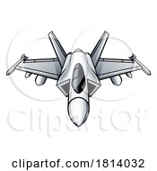 Poster, Art Print Of Fighter Jet Aeroplane Military Air Plane Aircraft