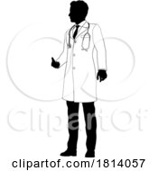 07/15/2024 - Doctor Man Medical Silhouette Healthcare Person