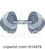 Poster, Art Print Of Dumb Bell Gym Weight Weightlifting Dumbbell Icon